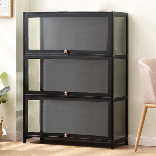 Tier black bamboo acrylic - black,