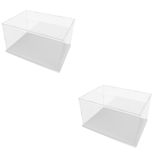 Set clear box with lid - of, 2