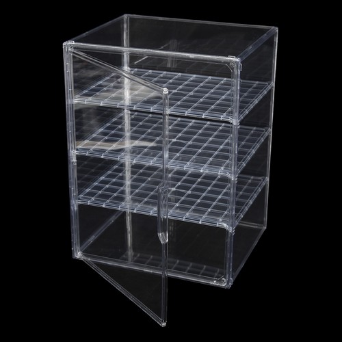 Tier clear display case car - clear,