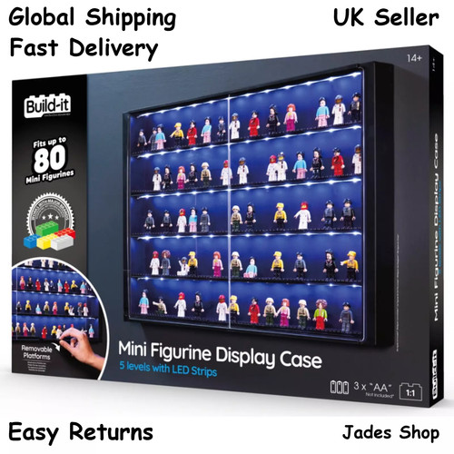 Mini figures display case - display,