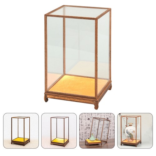 Transparent figurine case - transparent,