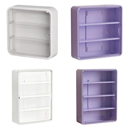 Clear figurine display box - clear,