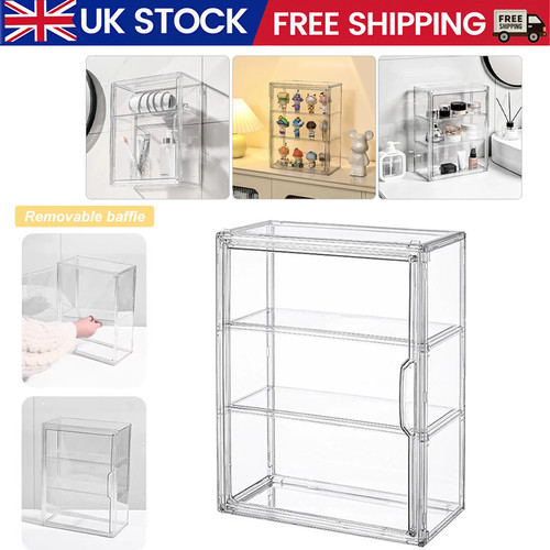 Clear action figure display - clear,