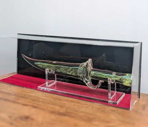 Murano glass style dagger - murano,