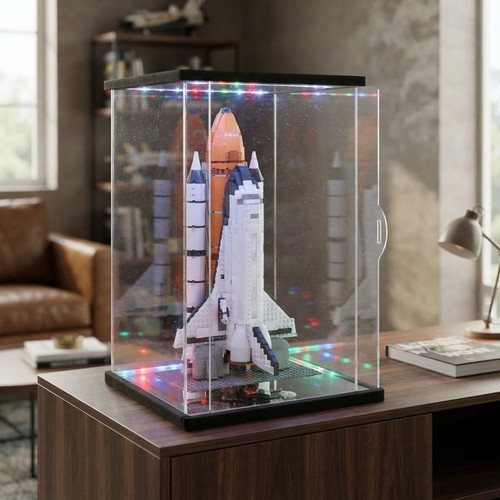 Clear acrylic showcase - clear,