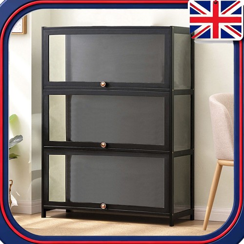 Tiers black bamboo clear - 3-tiers,