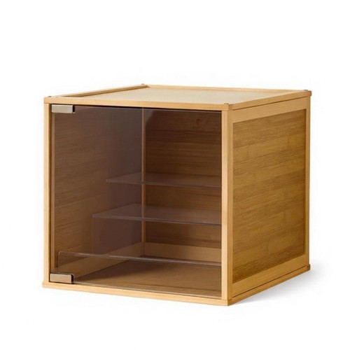 Figurine display case dust - display,