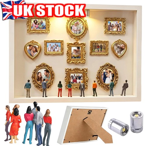 Light shadow box frame led - light, up