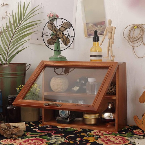 Figurine display case portable - display,