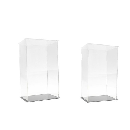 2pcs acrylic display clear - 2pcs,