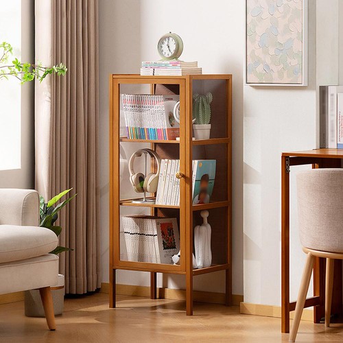 Bamboo figurine storage - bamboo,