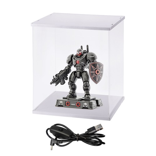 Clear display case figure - clear,